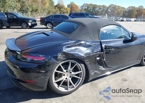 2017 Porsche 718 Boxster из США, поврежденный, VIN WP0CA2A87HS221816